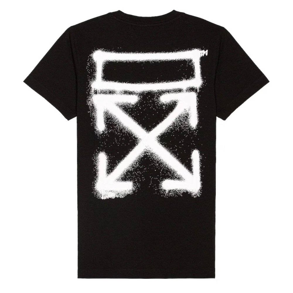 Off White Spray Marker Black Tee